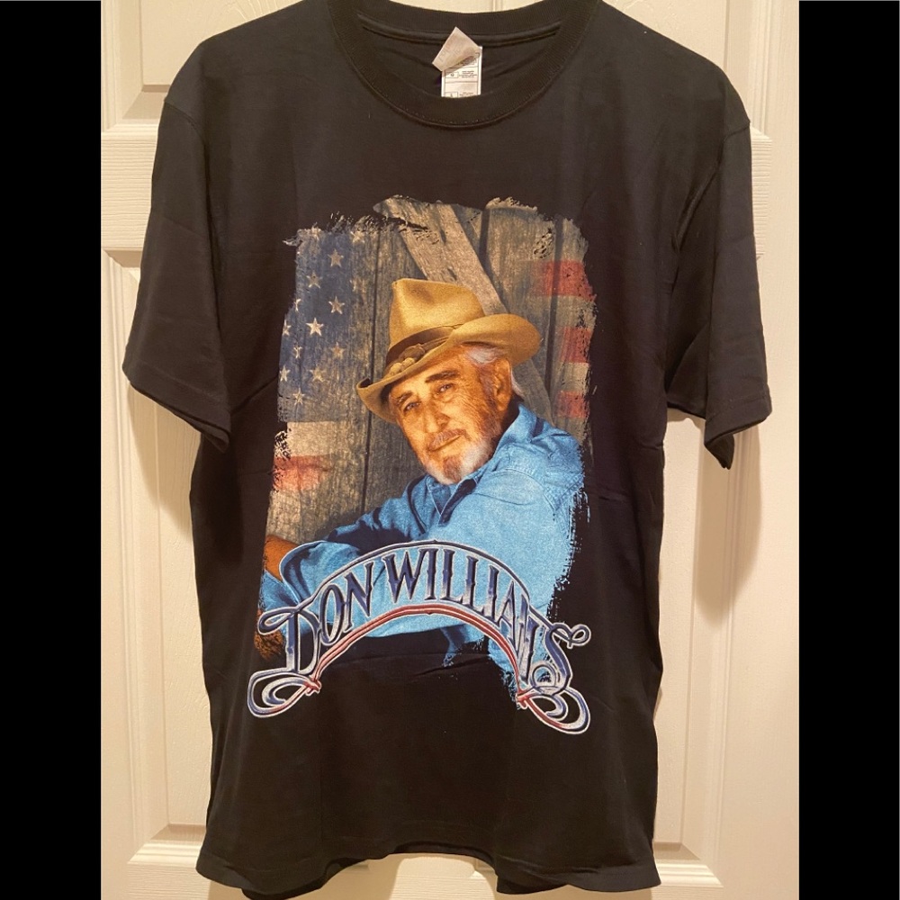 Don Williams t-shirt sz large Thé Gentle giant